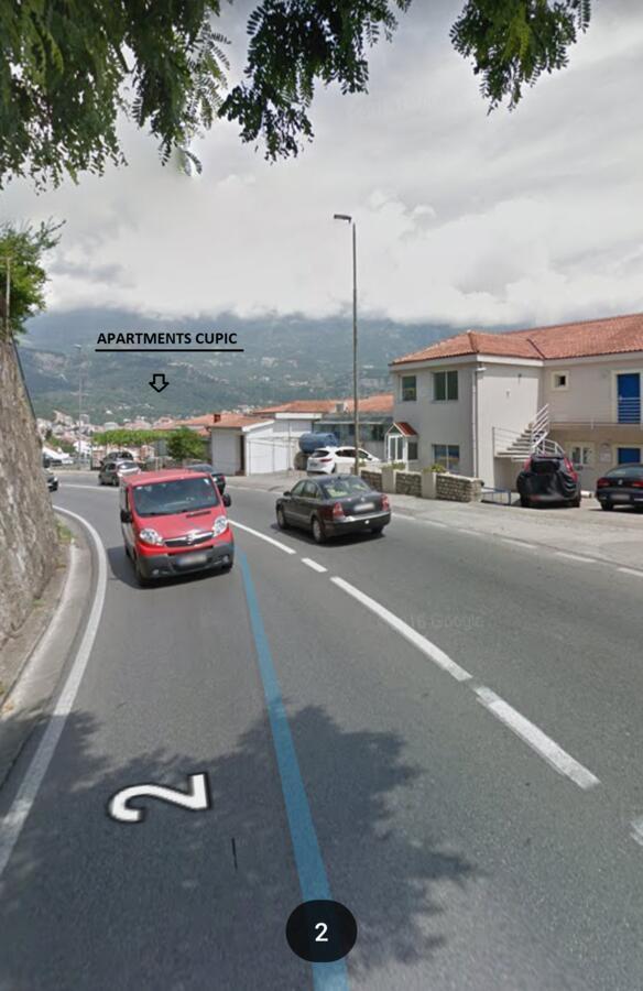 Apartmani Cupic Budva Zewnętrze zdjęcie